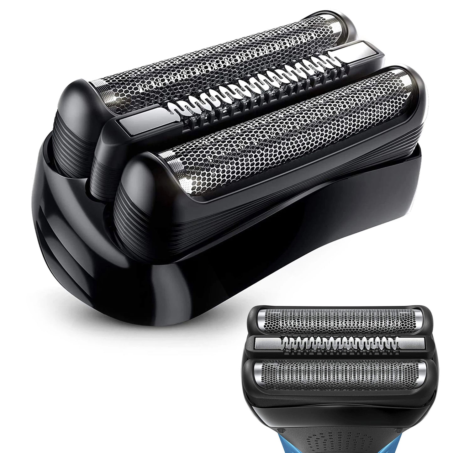 2Pack 21B Series 3Shaving Replacement Head, Foil & Cutter Razor Head Suitable for All  S3 Shaver Replacement Heads, Compatible with  3040s 300s, 310s, 320s, 3050cc 360s 370cc-4, 3090cc Etc.