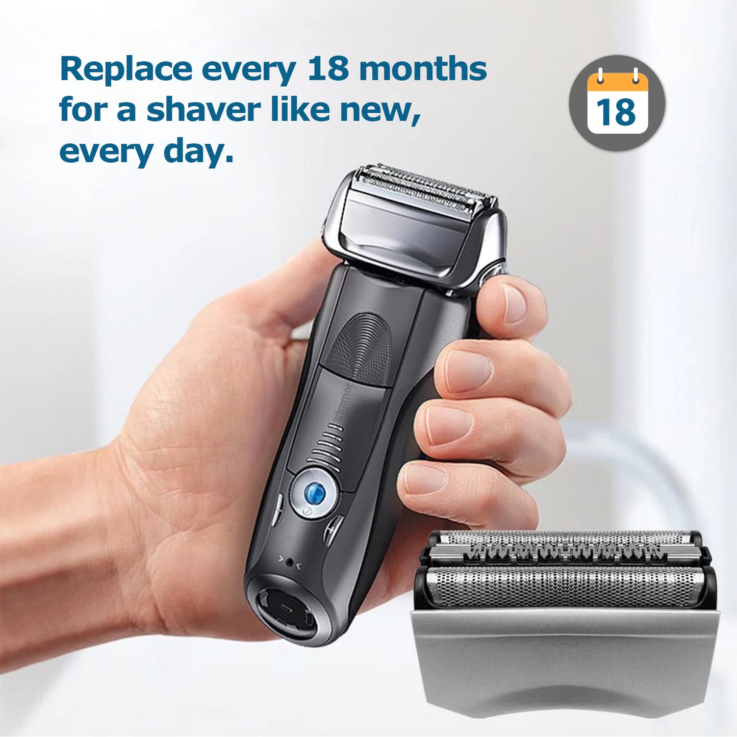 70S Series 7 Foil & Cutters Shaver Replacement Head for  Series 7 Electric Razors, Compatible with 720cc, 730cc, 735s, 750cc, 760cc, 790cc.