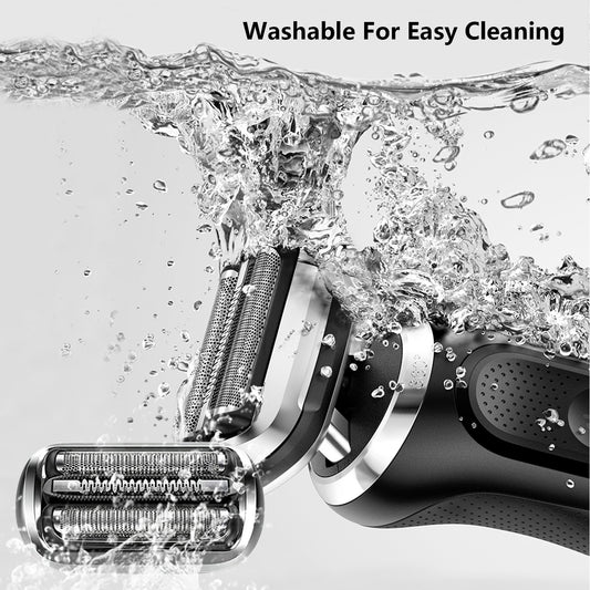 2P 73S Replacement Shaver heads Compatible with Series 7 Replacement Head,suitable for 7020, 7027, 7071, 7075, 7085.Both wet and dry,for men.