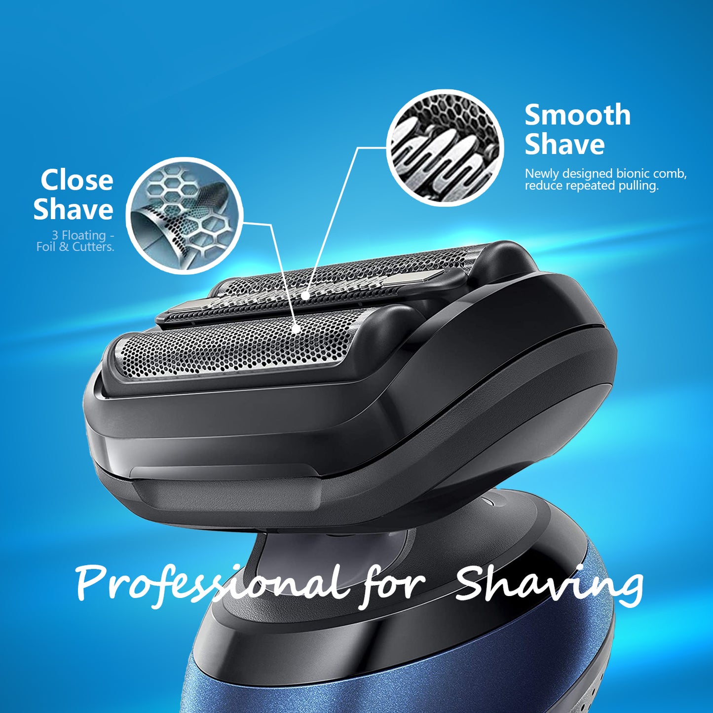 Series 5/6 53B Replacement Head Shaver Head Accessories for  Series 5 Shaving Razor Head, Suitable for  S5 5020cs 5018s 5035s 5049cs 5050cs 6020s 6040cs 6075cc 6072cc 6090cc.